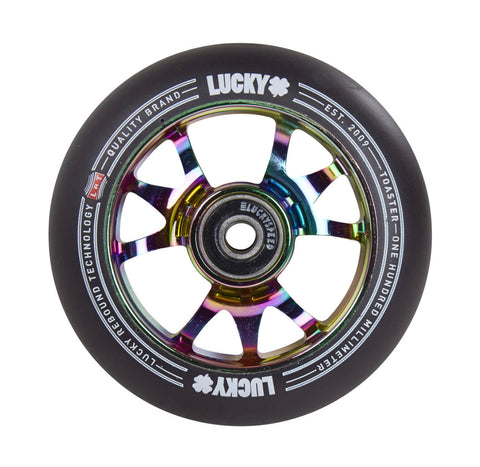 Lucky - Toaster hjul til løbehjul - 110 mm - Neochrome