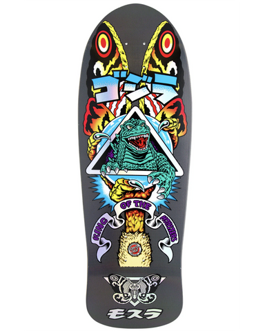 Santa Cruz - Godzilla Mothra Natas Deck - 10,5" x 30,1"