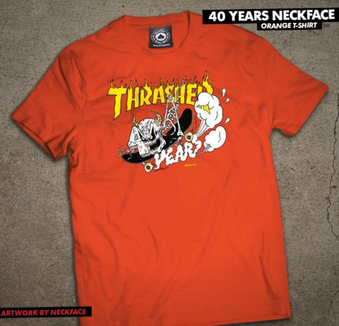 Thrasher 40 Years Neckface T-shirt