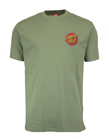 Santa Cruz - Classic Dot Chest T-shirt - Vintage Ivy