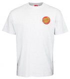 Santa Cruz - Classic Dot Chest T-shirt - Heather Grey