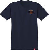 Spitfire - Classic Swirl Overlay Midnight T-shirt - Navy