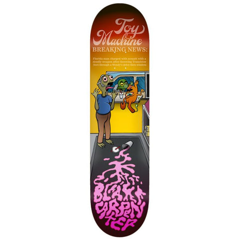 Toy machine skateboard deck