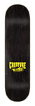 Creature Skateboards Logo Outline stumps deck