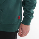 ALIS Classic mini logo hoodie - Bottle Green