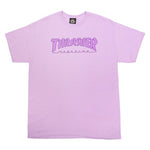 Thrasher Outlined T-shirt - Orchid